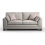 (Mist, 3 Seater) Hilliard Fullback Fabric Corner Sofa & Sofa Suite 3