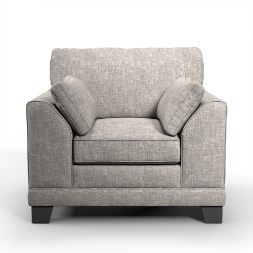 (Mist, Armchair) Hilliard Fullback Fabric Corner Sofa & Sofa Suite 2