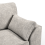 (Mist, Armchair) Hilliard Fullback Fabric Corner Sofa & Sofa Suite 6