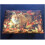 Fox Rectangular Small Linen Footstool 5
