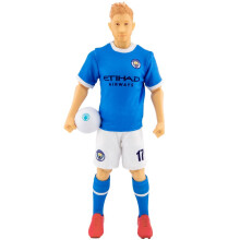 Manchester City FC Kevin De Bruyne 30cm Action Figure - 1:6 Scale, 6 Points of Articulation, Official Licensed TM-03857