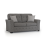(Grey, 2 Seater) Hartley Fullback Tufted Sofa Suite Grey or Beige 1