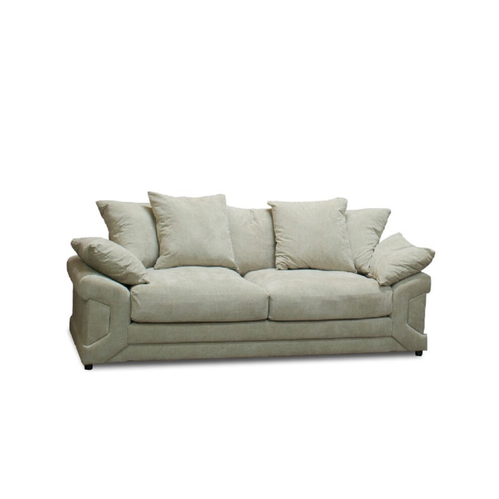 Furniture 786 (3 Seater Sofa Beige) Rio Fernando Corner Sofa /3 /2 /3&2 Seater Set Cream,Clear