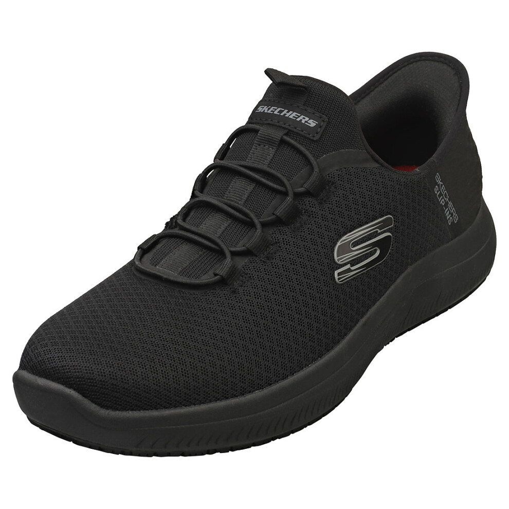 Skechers Men's Summits Colsin Mens Work Shoes - Black - Size: 7