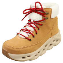 (4) Skechers Go Swirl Tech Womens Fashion Boots in Chestnut