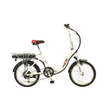 Basis Osprey Folding Low Step 20" Electric Folding Bike 17Ah - White