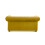 (Tumeric, 2 Seater) Ashbourne Chesterfield Plush Velvet Sofa Suite 4