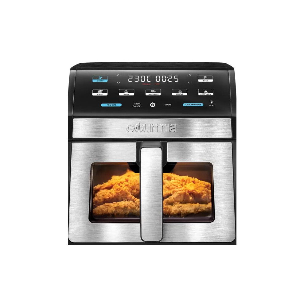 Gourmia 7.6L Digital Air Fryer With Light & Window