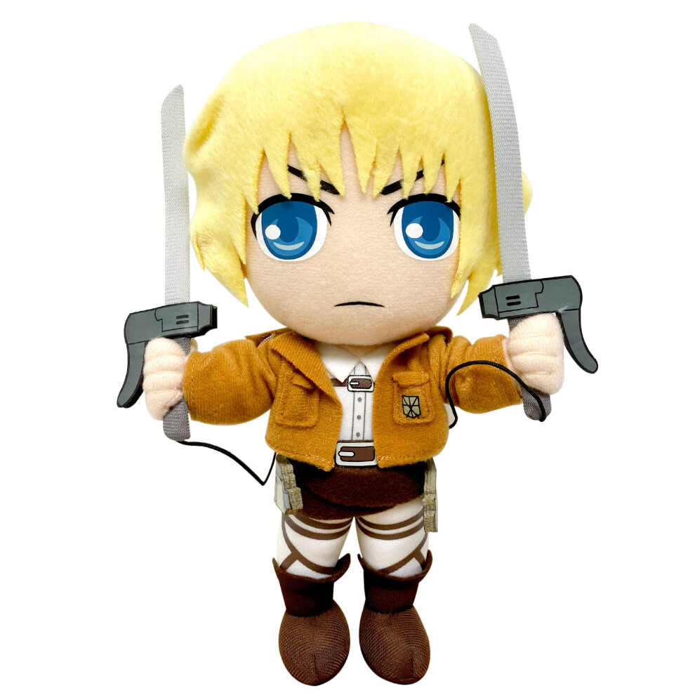 Photos - Action Figures / Transformers Great Eastern Attack on Titan 9" Armin Arlert Plush 52561