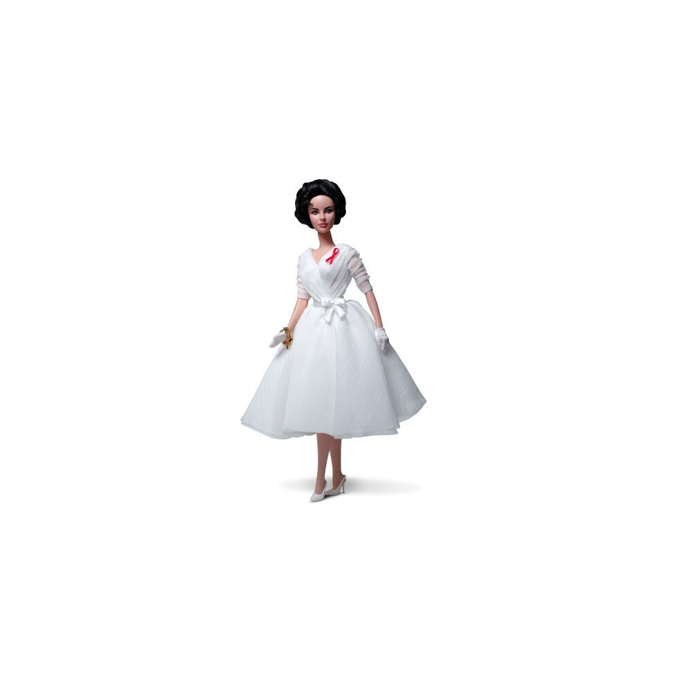 Barbie Classic White Diamonds Elizabeth Taylor 12 inch Doll