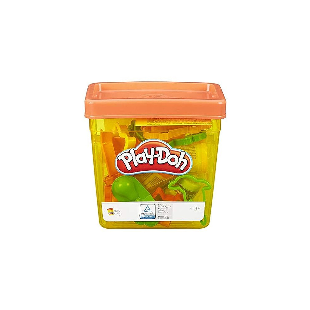 Play-Doh Fun Tub Playset, Great First Play-Doh Toy for Kids 3 Years and Up with Storage, 18 Tools, 5 Non-Toxic Colors (Amazon Exclusive)