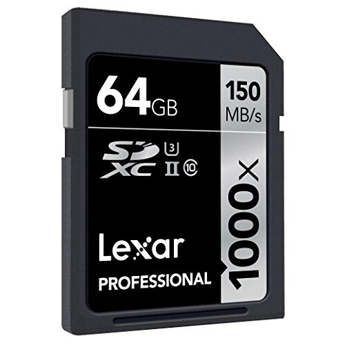 Lexar Lexar Professional 1000x 64GB SDXC UHS-II Card 1