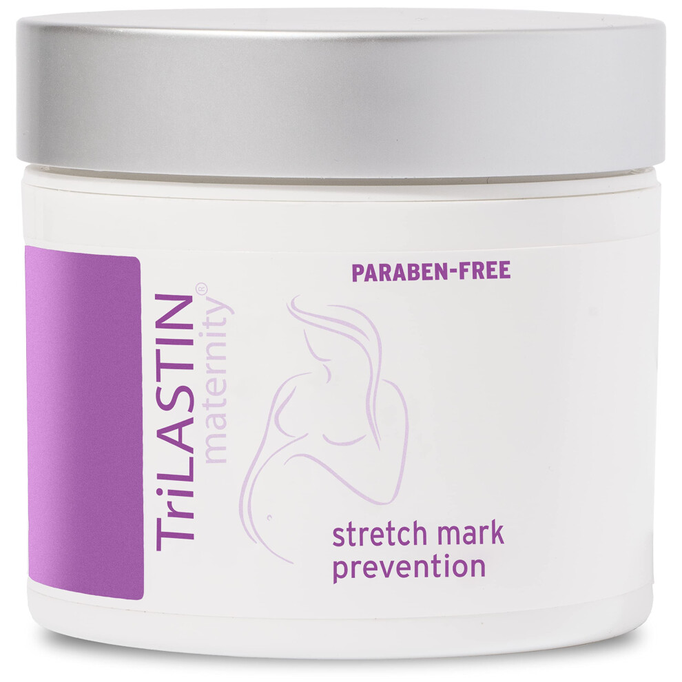 Trilastin Cream Maternity Stretch Mark (4Oz) Hypoallergenic & Paraben-Free Stretch Marks Stretch Mark For Pregnancy Belly Butter For