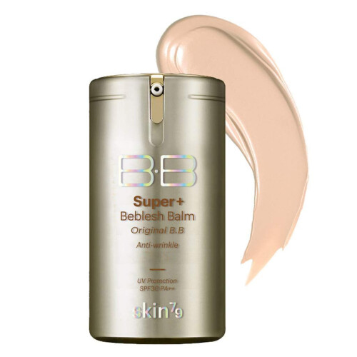 SKIN79 Gold BB Super Plus Beblesh Balm 40g - Έκδοση ΗΠΑ, Κορεάτικη Ομορφιά, Καλυπτική Βάση