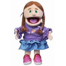 14"""" Amy  Peach Girl  Hand Puppet