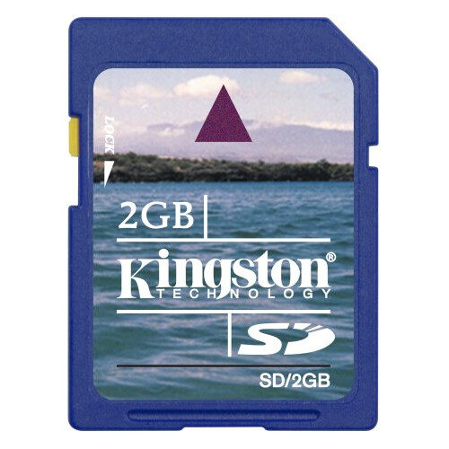 Kingston Kingston 2 GB SD Flash Memory Card SD/2GB 1