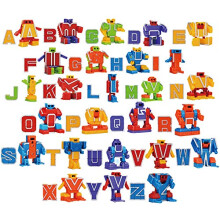 JOYIN Alphabet Robots Toys for Kids, ABC Learning Transformers Toys, Alphabots, Transformer Letters, Toddlers Education Toy, Carnival Prizes, Christm