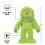 14" Green Monster, Hand Puppet 3