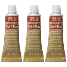 Rub 'n Buff den originale voksmetallic finish Guldblad [pakke med 3]