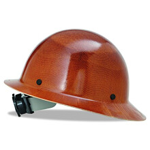 Casco de seguridad de ala completa Skullgard MSA 475407 con suspensi n de trinquete Fas-Trac III | Casco sin ranuras fabricado con resina fen li