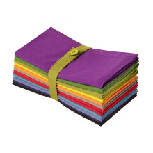 cOTTON cRAFT Multicolor cloth Napkins - Set of 12 Pure cotton Everyday Lunch Dinner Napkin - Spring Summer Fall Holiday Birthday Party gift - Soft Wa