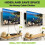 HIDEit Mounts Uni-S VESA - Support Mural Ajustable en Acier Noir - Support Box Câble, Lecteur DVD, Appareil Streaming 2