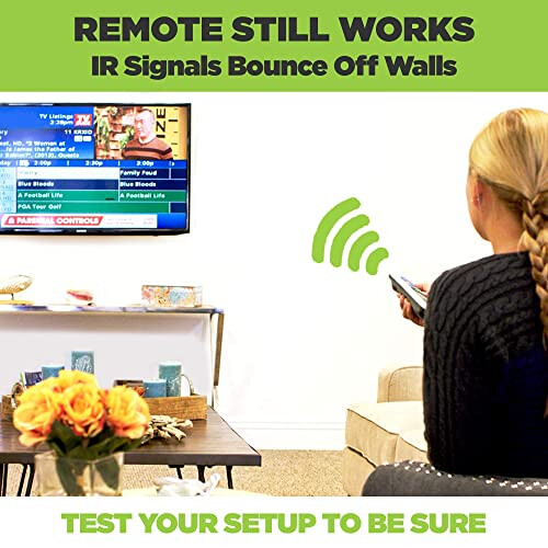 HIDEit Mounts Uni-S VESA - Support Mural Ajustable en Acier Noir - Support Box Câble, Lecteur DVD, Appareil Streaming 2