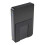 HIDEit Mounts Uni-S VESA - Support Mural Ajustable en Acier Noir - Support Box Câble, Lecteur DVD, Appareil Streaming 1