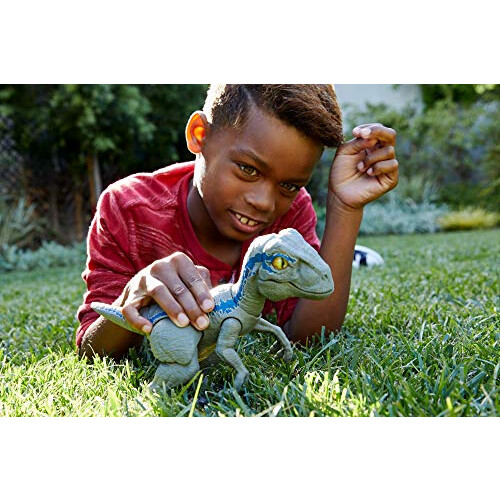 Mattel Mattel Jurassic World Primal Pal Blue με Ενέργεια και Ήχους, Κίνηση Λαιμού, Ώμου, Ουράς και Ποδιών 1