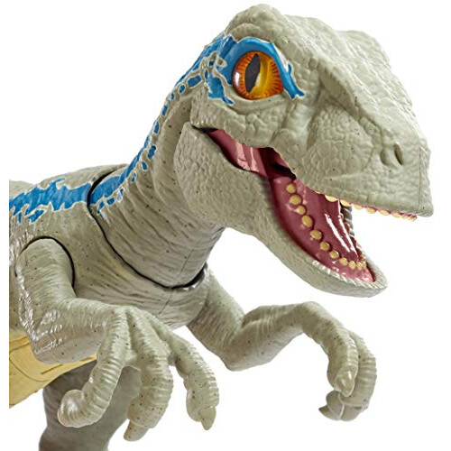 Mattel Mattel Jurassic World Primal Pal Blue με Ενέργεια και Ήχους, Κίνηση Λαιμού, Ώμου, Ουράς και Ποδιών 2
