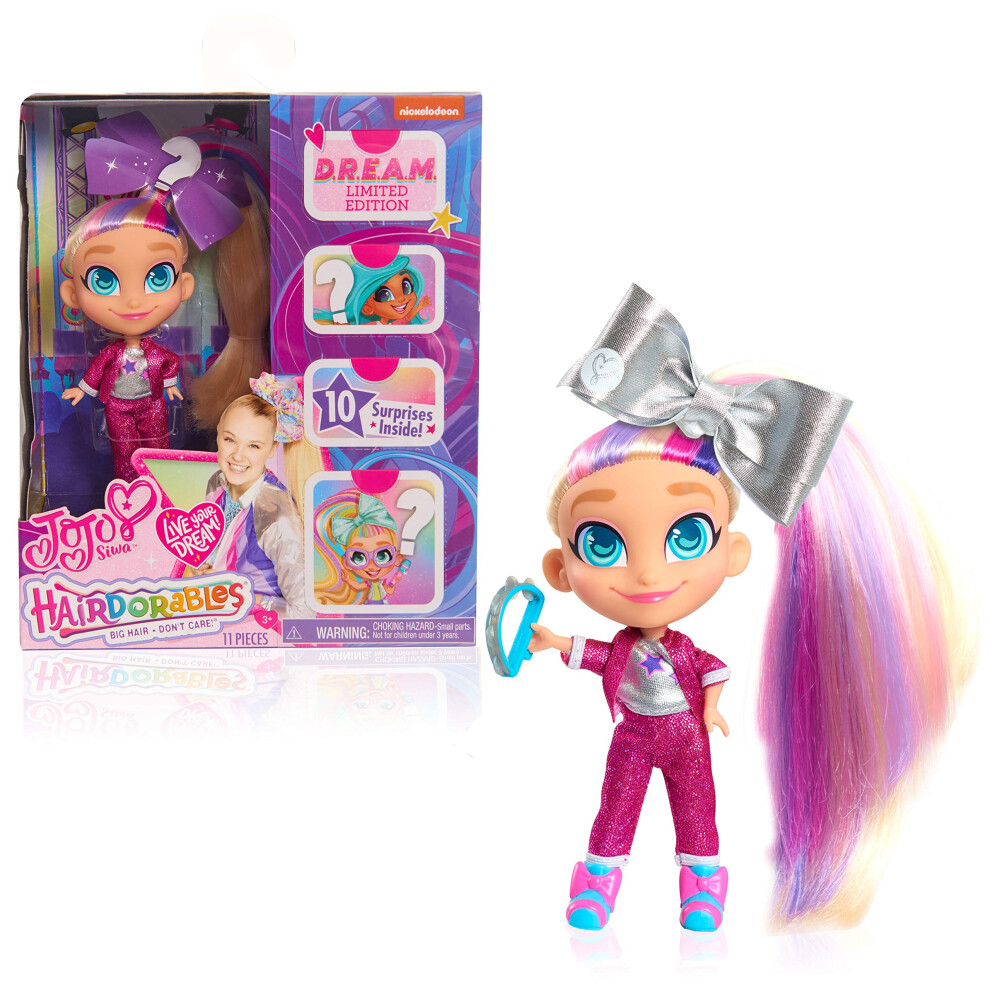 Jojo Loves Hairdorables - D.R.E.A.M. Limited Edition Doll, Hairdorables JoJo Doll Style B