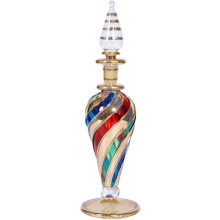 craftsOfEgypt Genie Zaubertrank aus geblasenem Glas, dekorative Miniatur, dekoratives ?gyptisches Parf?m, einzelne gro?e Flasche