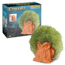 Chia Pet Cthulhu med fröpaket, dekorerad kruka, lätt att odla, rolig present, perfekt för alla tillfällen