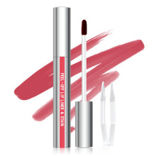 Cilrofelr Lápiz Labial Peel Off, Larga Duración, con Pinza, Acabado Mate, Impermeable, Transferencia