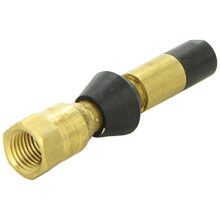 Milton 691 1/4" FNPT Raccordo d'Aria a Testa Dritta - 1 Pezzo Oro