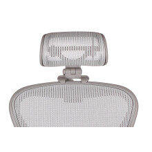 Engineered Now The Original Headrest for The Herman Miller Aeron chair (H3 for classic, Zinc)