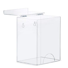 SimplyImagine Dispenser for Hairnets, Emesis Bags, Beard Nets and Covers, Gloves, Earplugs, Shoe Covers, Safety Glasses and Goggles - Acrylic Holder