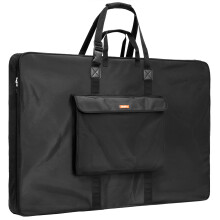 Nicpro Large Art Portfolio Bag 35 x 43 Inches Waterproof Nylon Artist Storage case with Shoulder Strap, Storage carrying Bag for Professional Artwork