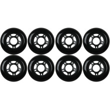 KSS Outdoor Asphalt Formel 89A Inline Skate X8 Wheels Black 72mm