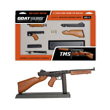 Miniat rny model gulometu M1A1 od GoatGuns | Kovov stavebnica v mierke 1:3