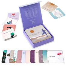 Carte di affermazioni positive per le donne Carte motivazionali con domande stimolanti Affermazioni quotidiane per le donne Carte di consapevolez