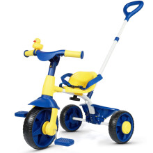 Kriddo 2 em 1 crian   as Triciclos de 18 meses a 3 anos EVA Wheels Atualizou Trikes Gift para crian   as de 2 a 3 anos de idade com push handle e pat