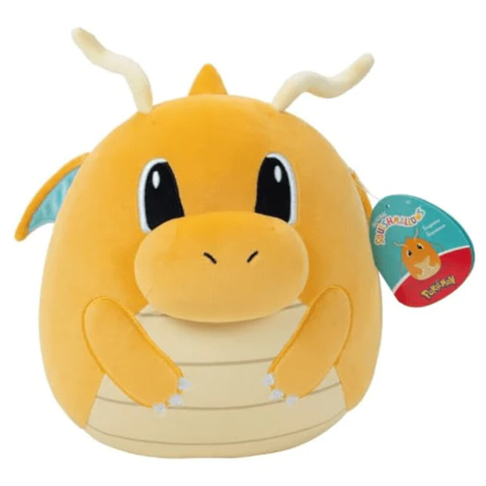 Squishmallows Pokemon Dragonite 10" Plush Soft Toy