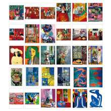 Wunderschnes Kunstpostkarten-Set mit 30 Henri Matisse-Postkarten-Sortimentspackungen mit berhmten Gemlden und Landschaften, 10,2 x 15,2 cm
