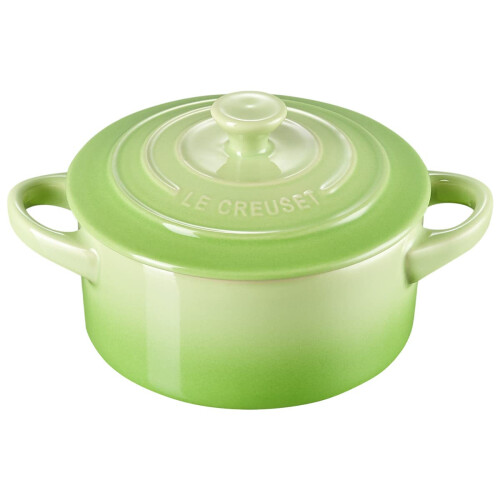Le Creuset Le Creuset Στιβαρή Μίνι Στρογγυλή Cocotte, 8 oz., Palm