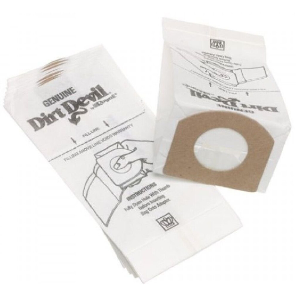 Dirt Devil Type F Vacuum Cleaner Bags (10-Pack)