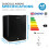 Subcold Subcold 40L Mini Fridge Aire40 - Compact Table-Top Fridge - White 5