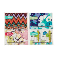 Kleenex Slim Pack Facial Tissue 10 Count 3-ply (Pack of 12)