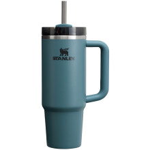 Stanley Quencher H2.0 FlowState Stainless Steel Vacuum Insulated Tumbler with Lid and Straw for Water, Iced Tea or Coffee, Smoothie and More, Blue Sp