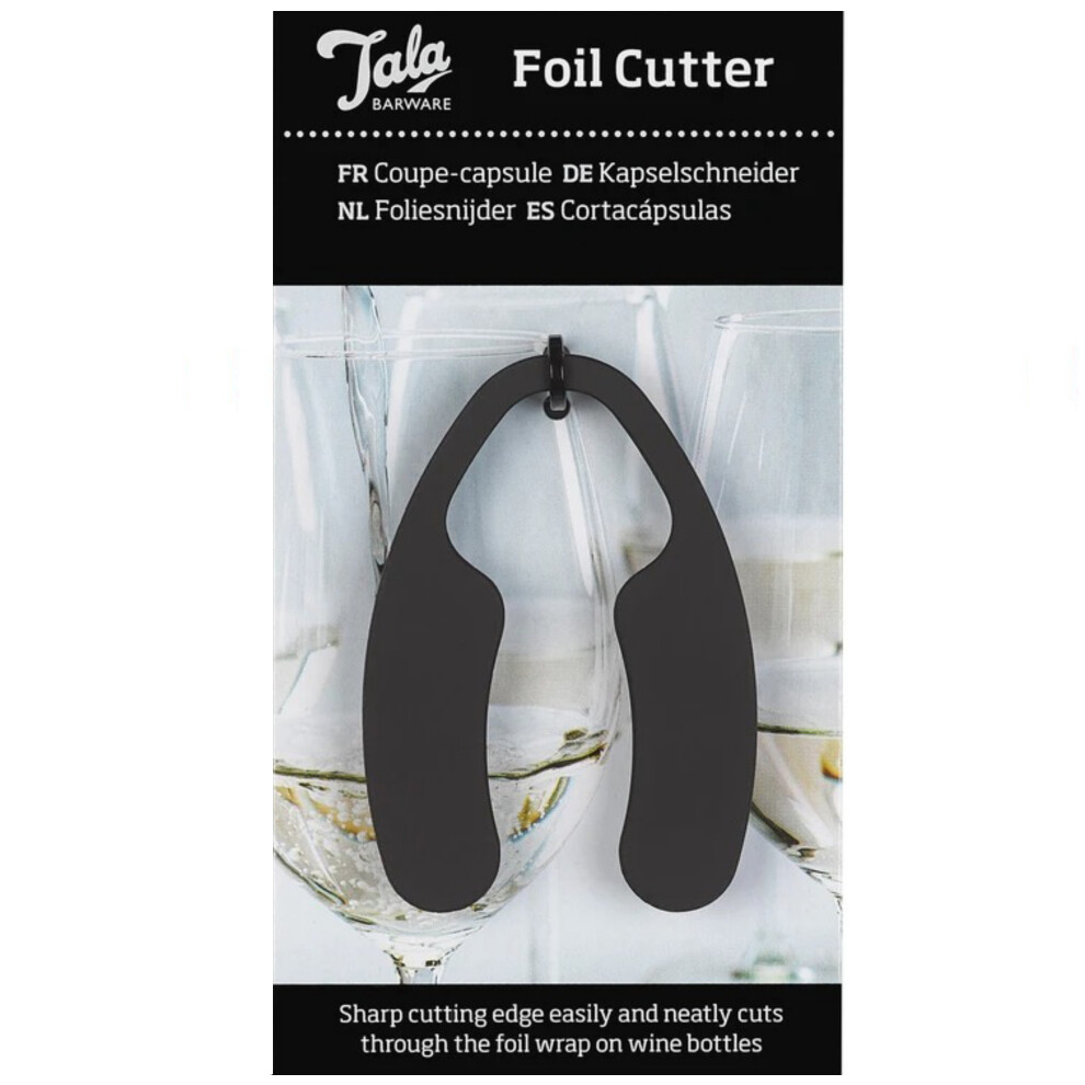 Tala Wine Bottle Foil Cutter Opener Bar Craft Handheld Twist Action Bars